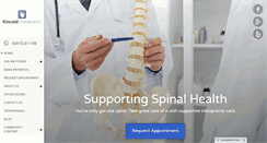 Desktop Screenshot of kincaidchiropractic.com